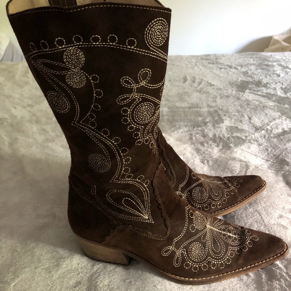 Destroy Shoes - 🎉Host Pick🎉Destroy Vintage Brown Suede Boots